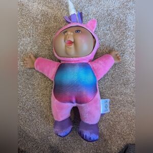 Cabbage Patch Kids Fantasy Friends Bliss Unicorn 8" Doll CPK Plush Figure Toy